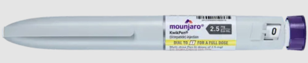 Mounjaro 2.5mg KwikPen injection device