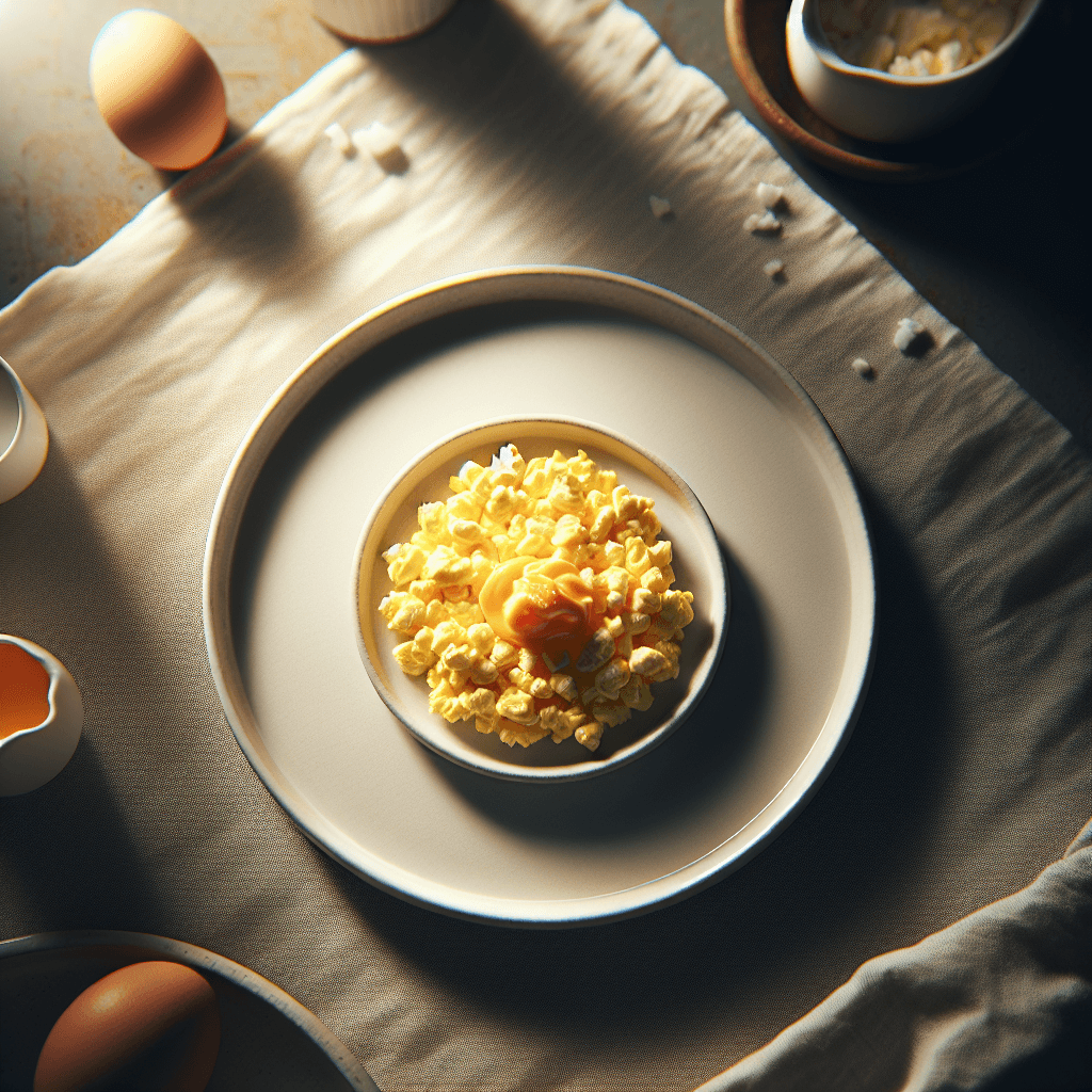 Microwaved Scrambled Eggs recipe photo