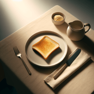 Plain Toast (Dry or Buttered) recipe photo