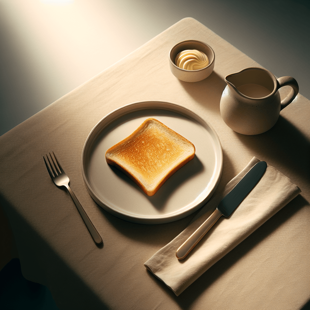 Plain Toast (Dry or Buttered) recipe photo