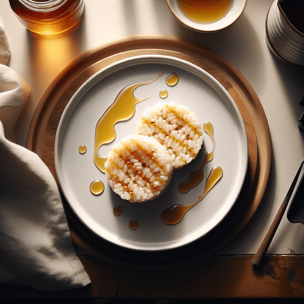 Rice Cakes with Honey recipe photo