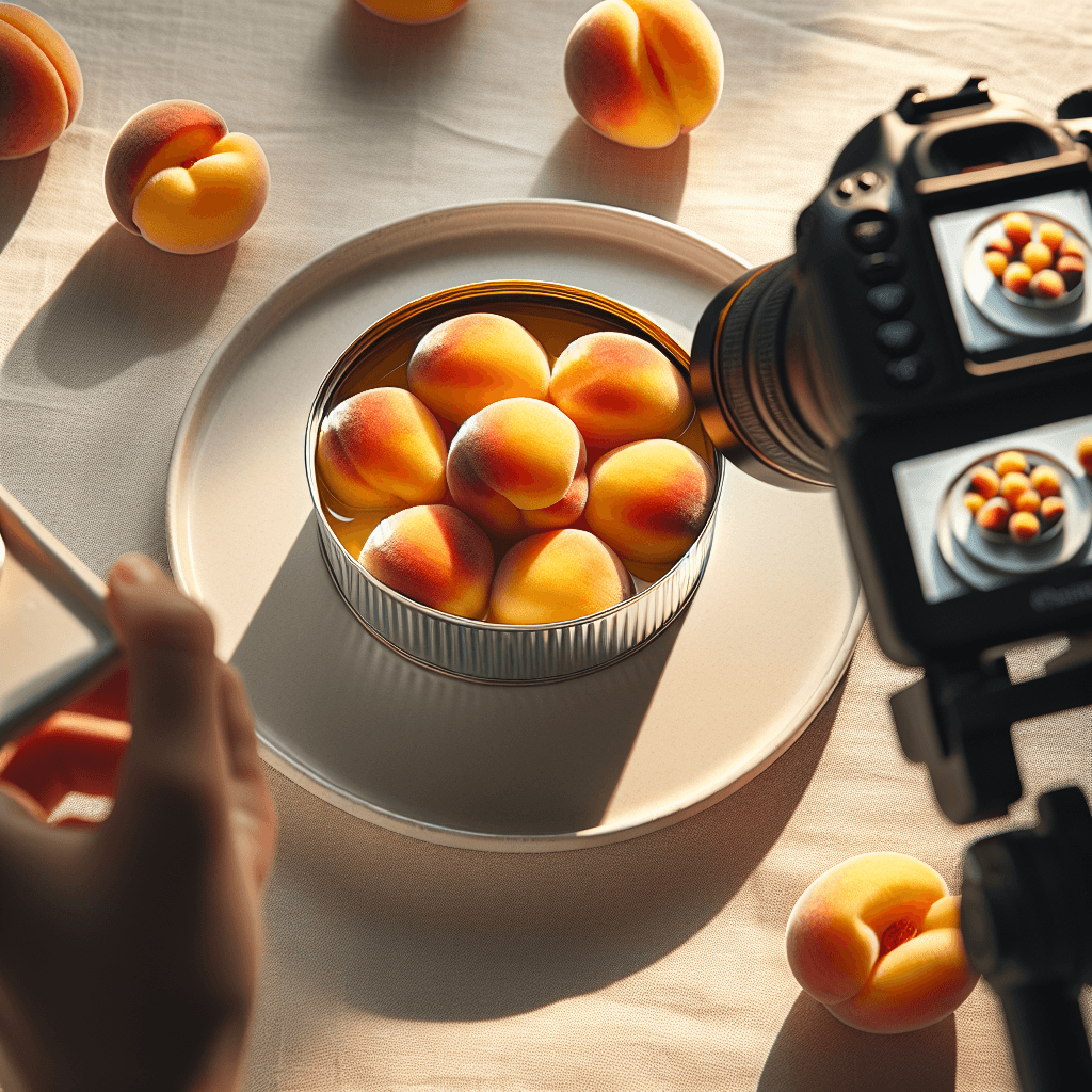 Tinned Peaches (Plain) recipe photo